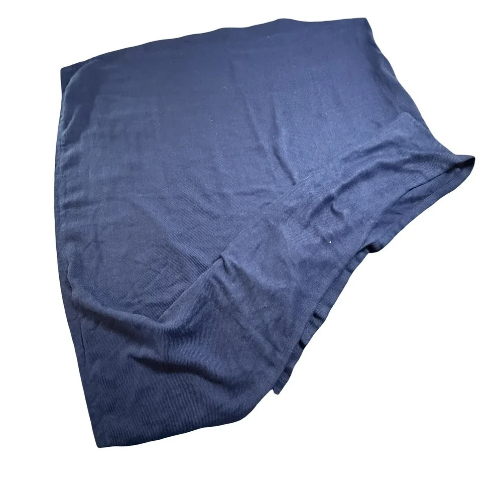 United Airlines Navy Blue Travel Blanket 34.5
